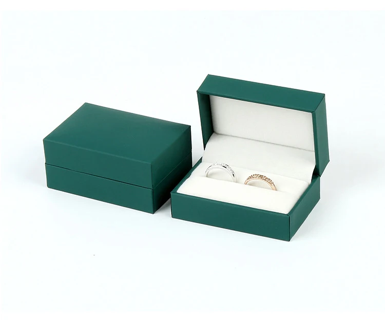 Finest Leatherette Jewelry Ring Earring Bracelet Pendant Necklace Gift Display Packaging Box Jewellery Present Storage Organizer