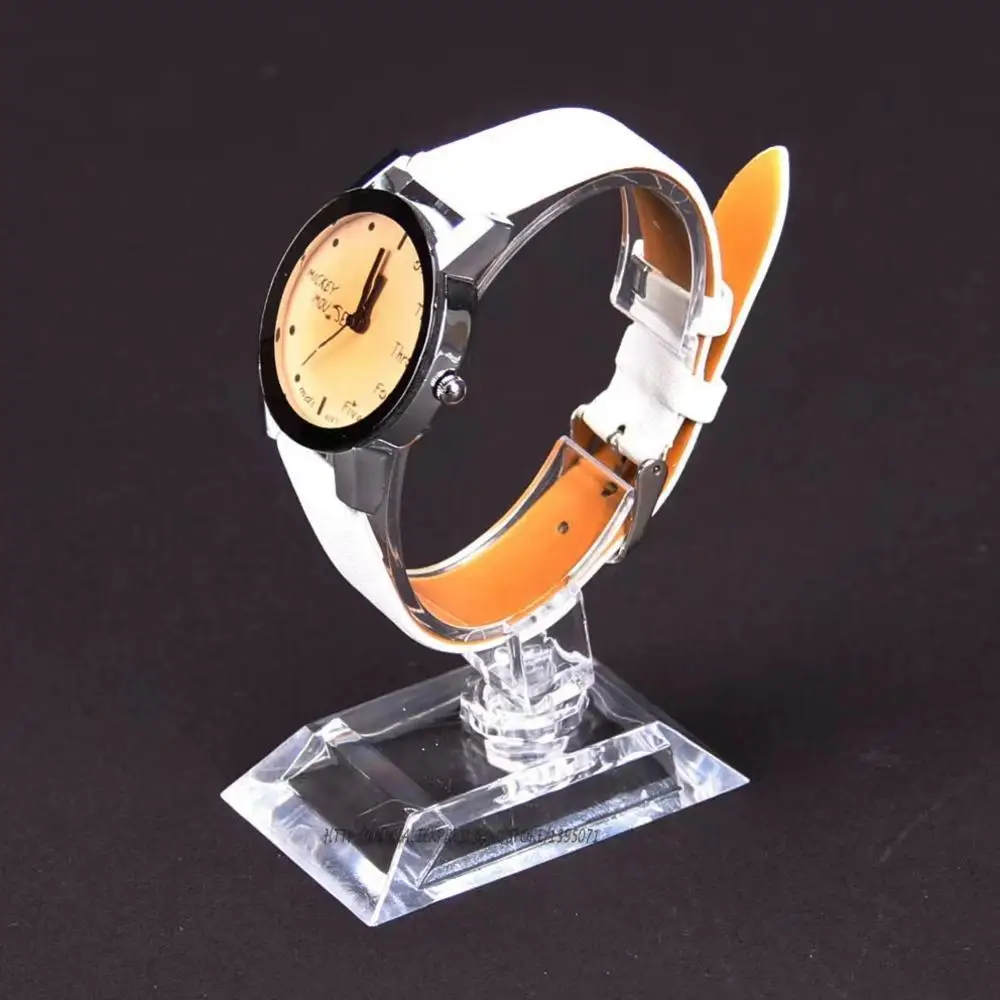 New Transparent Acrylic Sale Show Case Stable Watch Display Rack Wrist Watch Show Stand Exhibition Frame Jewelry Holder