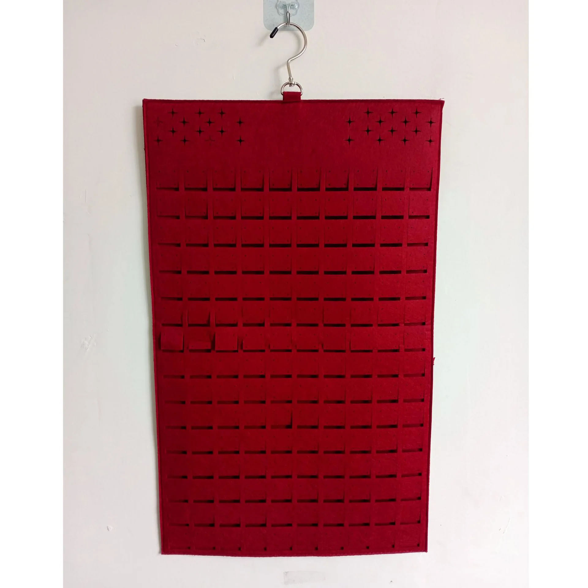 300Pairs Hanging Jewelry Organizer Bag for Earrings Necklace Bracelets Display Storage Double Sided Felt Rotating Hanger Joyero