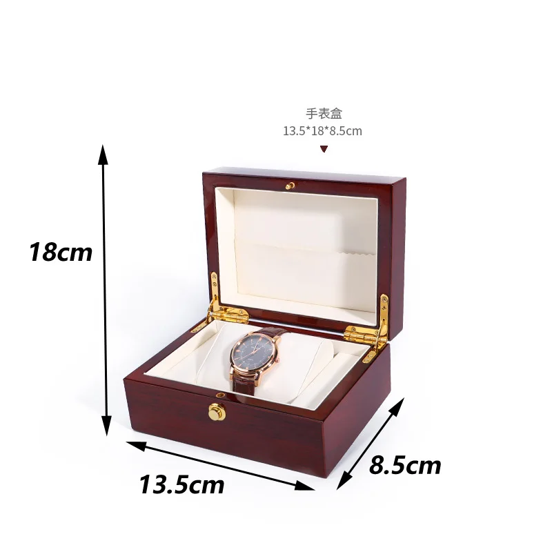 High-End Wooden Watch Box Lacquered Wooden Watch Box Watch Accessories Watch Box Jewelry Box