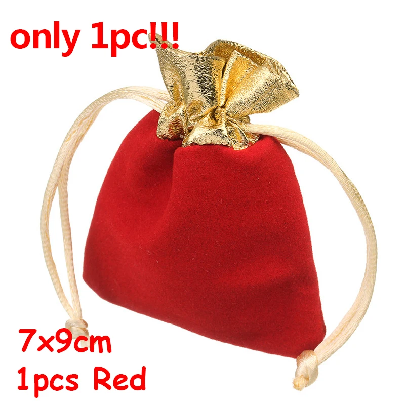 Louleur Drawstring Velvet Bag Drawstring Calabash Pouch Jewelry Packaging Bag Wedding/Christmas Favor Pouches & Gift Bags