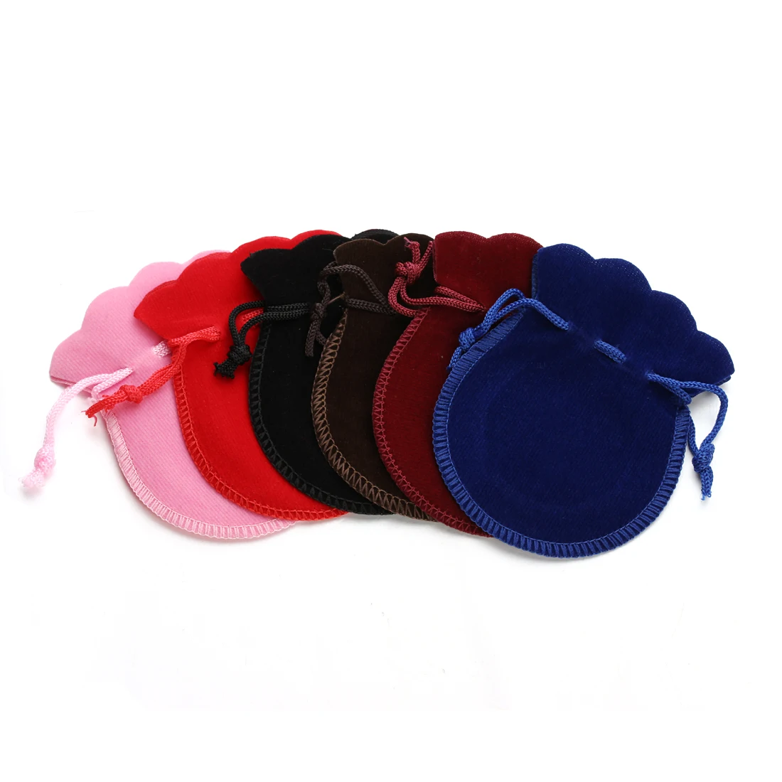 Louleur Drawstring Velvet Bag Drawstring Calabash Pouch Jewelry Packaging Bag Wedding/Christmas Favor Pouches & Gift Bags