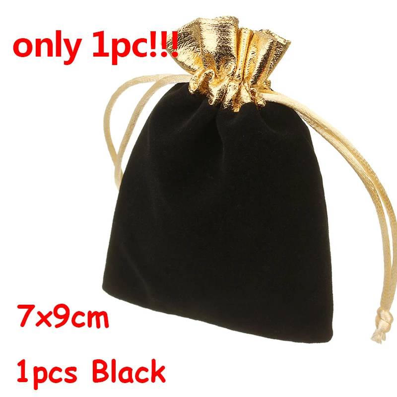 Louleur Drawstring Velvet Bag Drawstring Calabash Pouch Jewelry Packaging Bag Wedding/Christmas Favor Pouches & Gift Bags