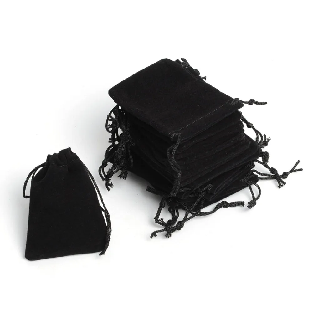 5x7cm Velvet Bag Drawstrings Pouches Small size Jewelry Gift Display Packing Bags Pouch Velvet Wholesale Custom 100Pcs