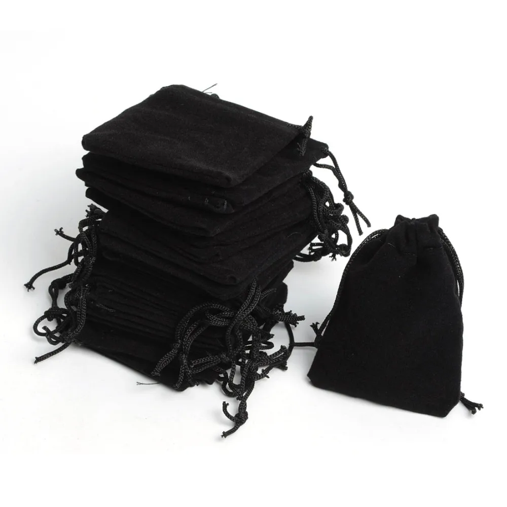 5x7cm Velvet Bag Drawstrings Pouches Small size Jewelry Gift Display Packing Bags Pouch Velvet Wholesale Custom 100Pcs