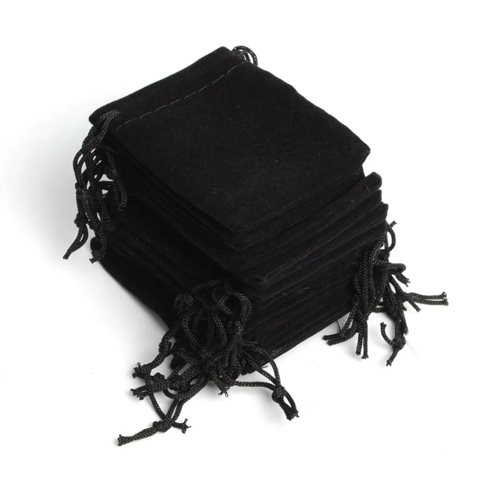 5x7cm Velvet Bag Drawstrings Pouches Small size Jewelry Gift Display Packing Bags Pouch Velvet Wholesale Custom 100Pcs