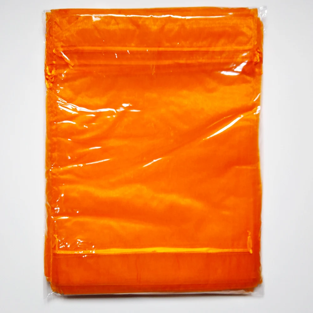Hot 50pcs Jewelry Bags 17x23 20x30 25x35 30x40cm Wedding Christmas Gift Organza Bag Jewelry Packaging Display & Jewelry Pouches