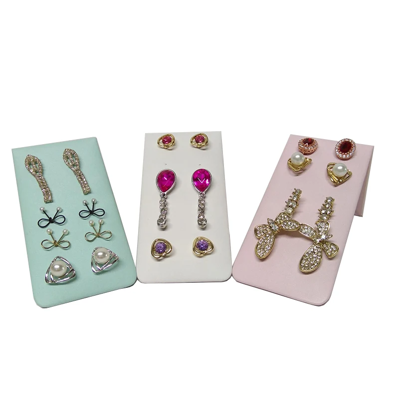Earrings Holder Jewelry Organizer Earring Cards Ear Studs Organizer Jewelry Display Stand 12 Holes Earrings Studs Display Rack