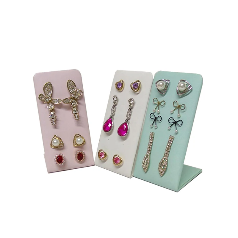 Earrings Holder Jewelry Organizer Earring Cards Ear Studs Organizer Jewelry Display Stand 12 Holes Earrings Studs Display Rack