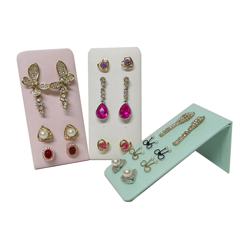 Earrings Holder Jewelry Organizer Earring Cards Ear Studs Organizer Jewelry Display Stand 12 Holes Earrings Studs Display Rack