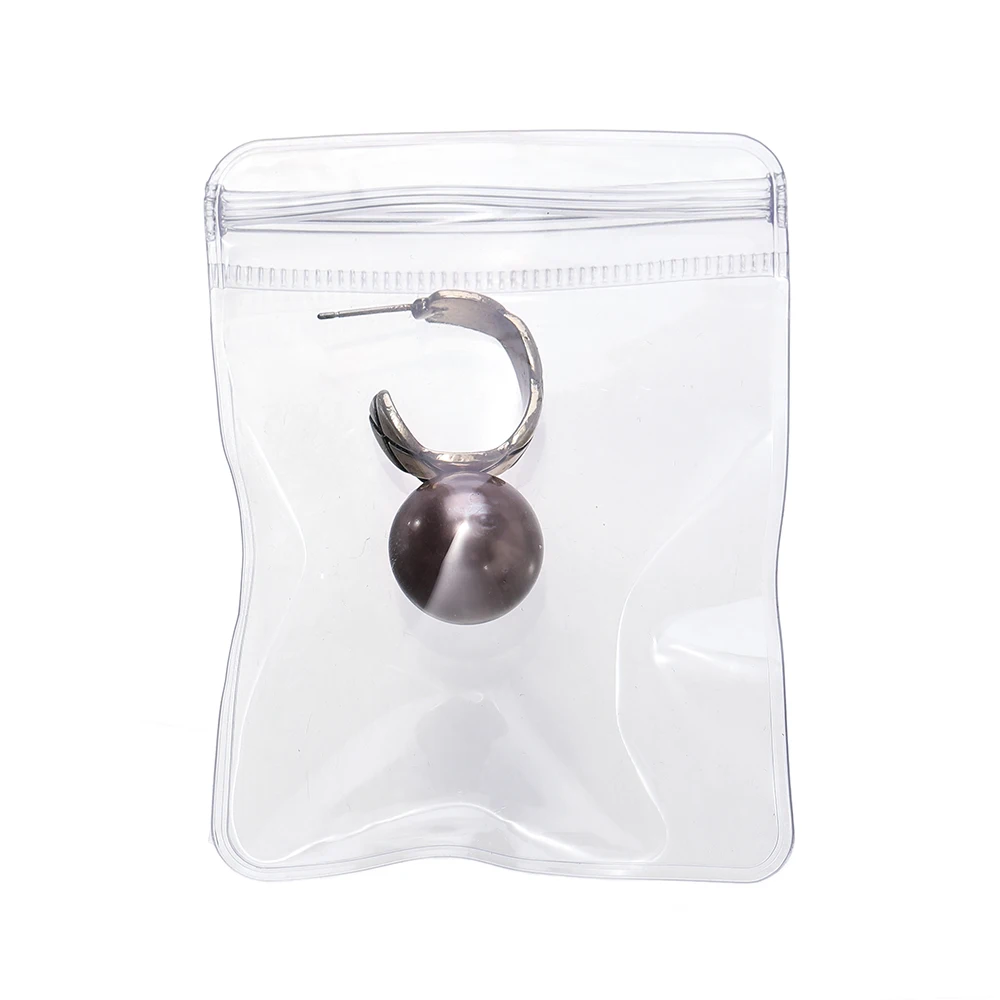 10-50pcs Thicken PVC DIY Jewelry Package Bags Transparent Anti-Oxidation Organizer Display Necklace Storage Self Sealing Pouches
