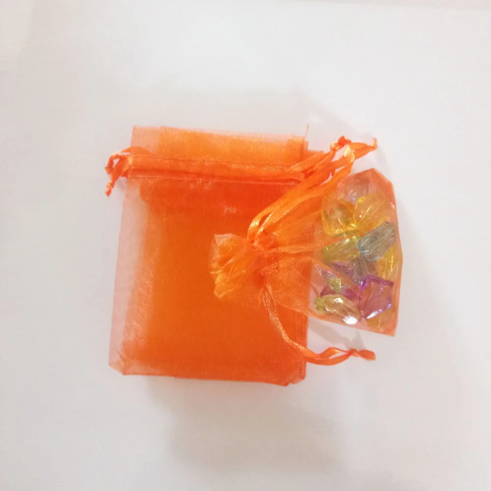 50pcs 17x23 20x30 Jewelry Packaging Drawable Organza Bag Jewelry Pouches Wedding Party Decoration Gift Bags Jewelry Packing Bags