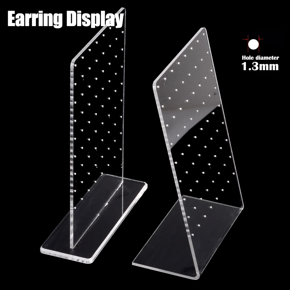 Multi-Function Holder Display Acrylic Stand Seller Piercing Jewelry Display Organizer Shelf Multi Earring Storage Rack