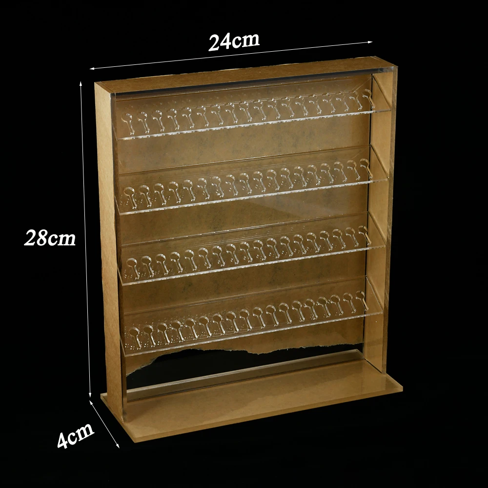 Multi-Function Holder Display Acrylic Stand Seller Piercing Jewelry Display Organizer Shelf Multi Earring Storage Rack