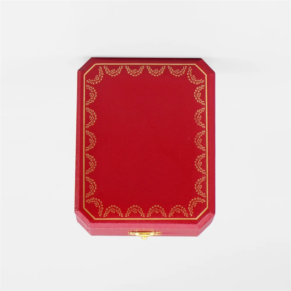 Free Custom Logo European Jewelry Box Proposal Ring/Necklace/Bracelet Organizer,Luxury Velvet-Lined Storage Case for Engagement