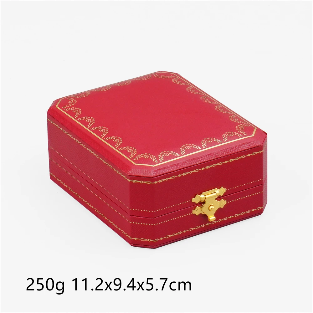 Free Custom Logo European Jewelry Box Proposal Ring/Necklace/Bracelet Organizer,Luxury Velvet-Lined Storage Case for Engagement