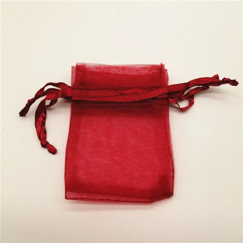 100pcs 9x12 10x15 13x18 15x20cm Organza Bags Jewelry Pouches Jewelry Packaging Bag Jewellery Bag Packaging For Jewelry Bags