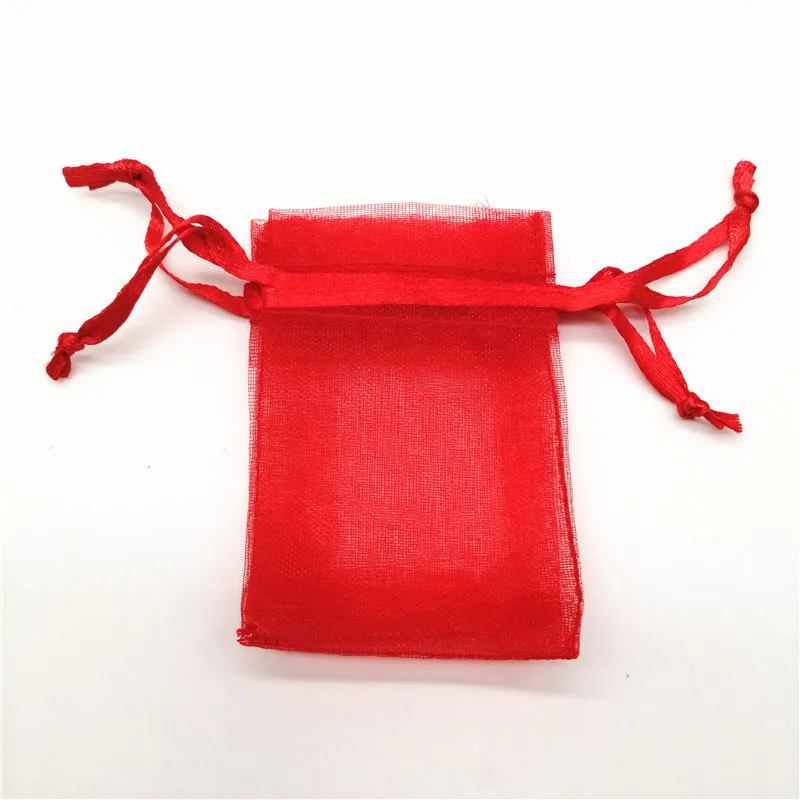 100pcs 9x12 10x15 13x18 15x20cm Organza Bags Jewelry Pouches Jewelry Packaging Bag Jewellery Bag Packaging For Jewelry Bags