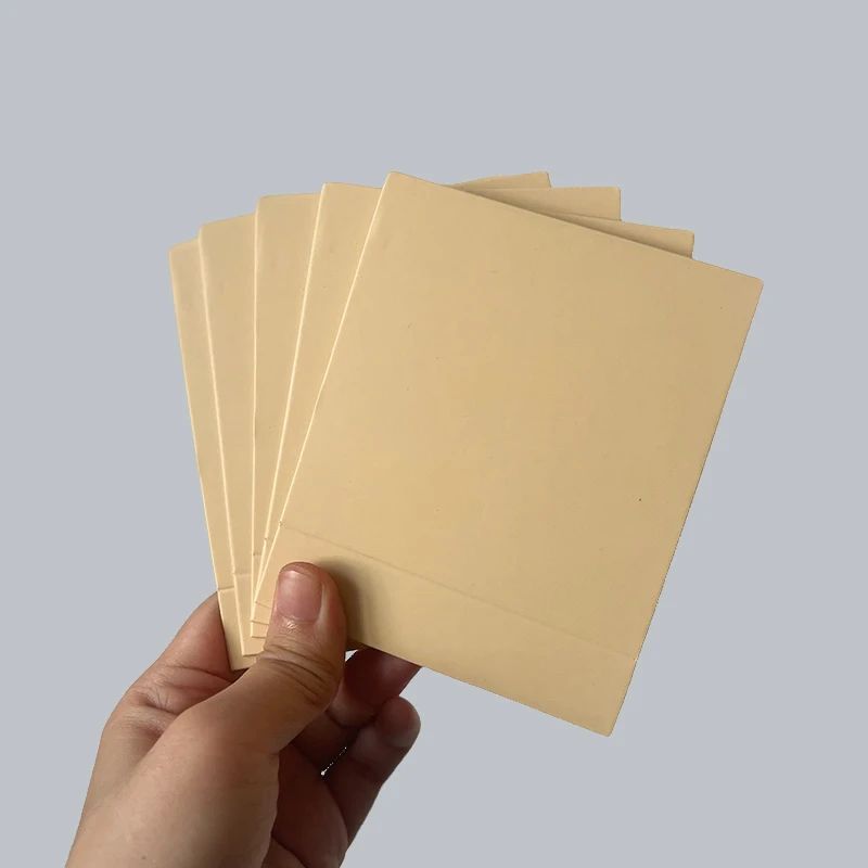 10pcs/lot Coated Paper Jewelry Packaging Black White 9*9 Cm Gift Boxes Outer Package Fit 3D Floating PE Film Display Case Box