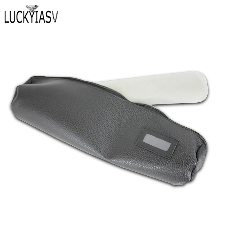 Leather/Velvet Portable Jewelry Storage Bag Jewelry Travel Roll Bag Watch Bracelet Organizer Display Box