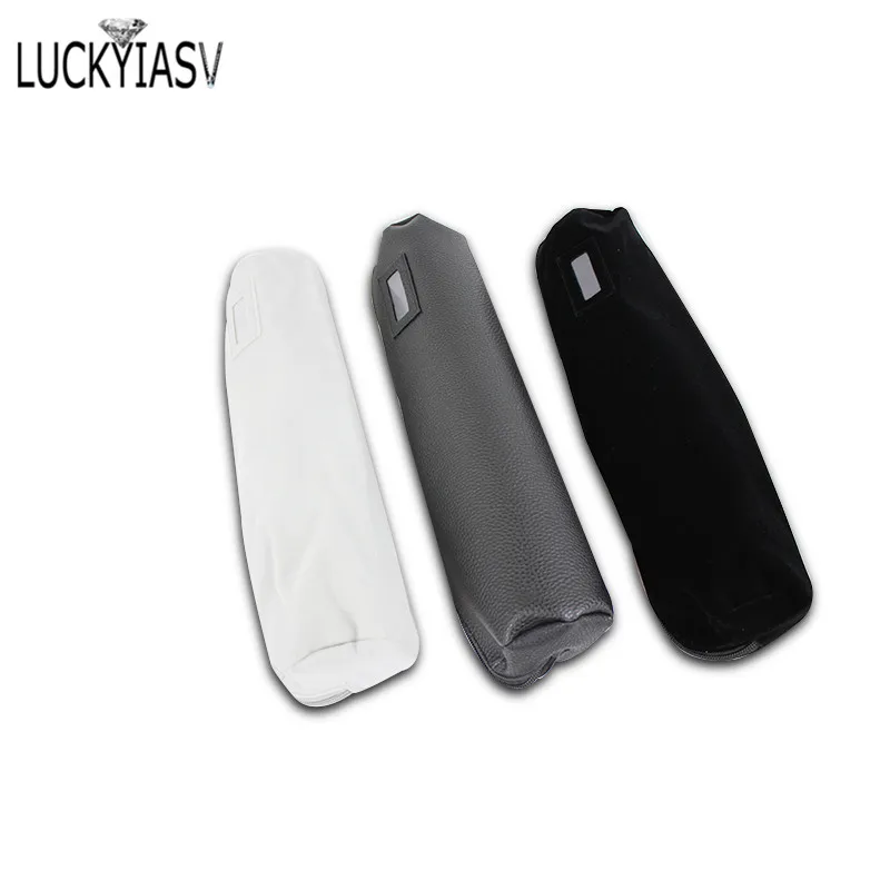 Leather/Velvet Portable Jewelry Storage Bag Jewelry Travel Roll Bag Watch Bracelet Organizer Display Box