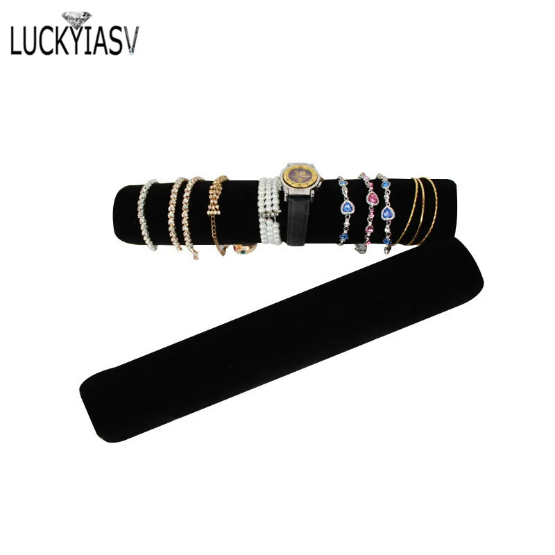 Leather/Velvet Portable Jewelry Storage Bag Jewelry Travel Roll Bag Watch Bracelet Organizer Display Box