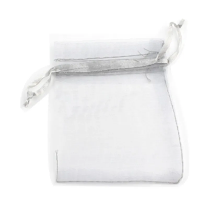 50pcs Mix Colors Jewelry Packaging Bag 7*9/9*12/10*15/13*18cm Organza Bags Gift Storage Wedding Drawstring Pouches Wholesales