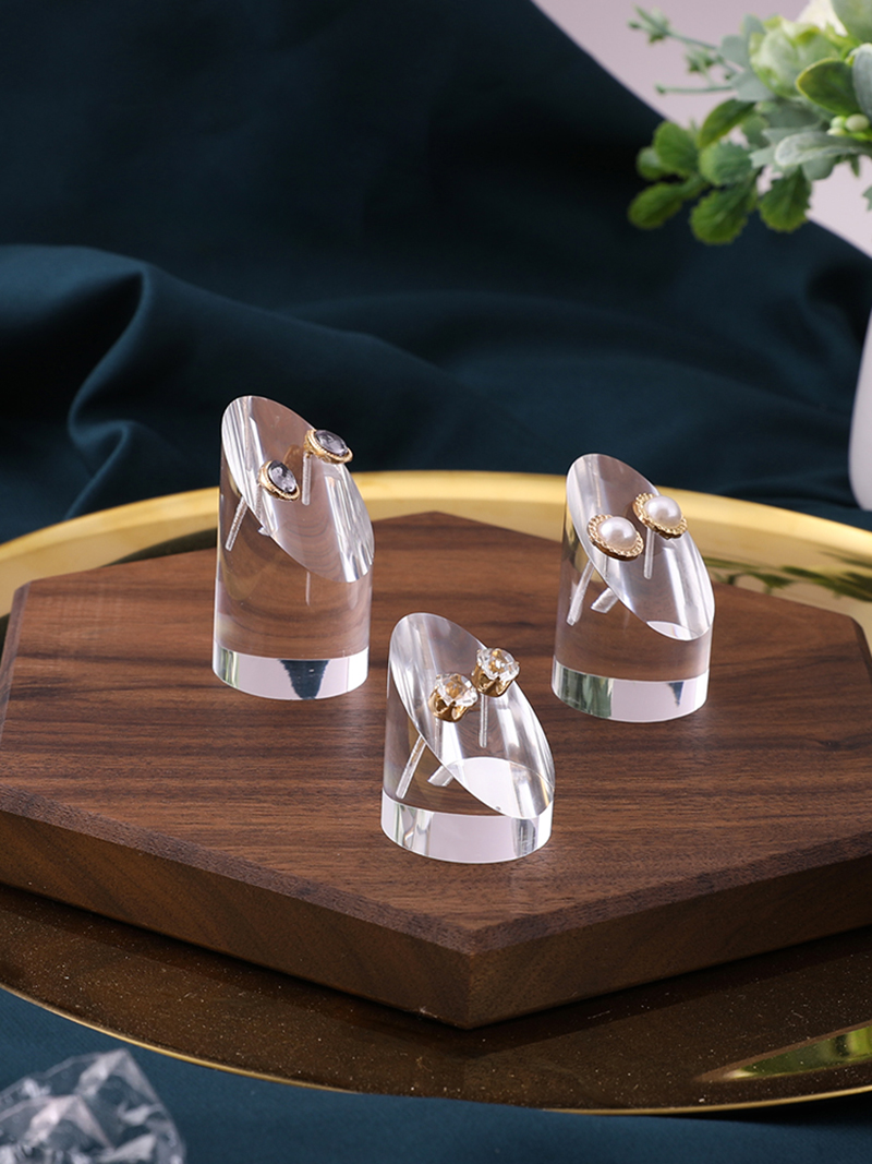 Earring stand holder jewellery display jewelers jewelry organizer stands for drop earrings hanger earing stand set case acrylic