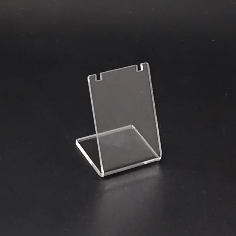 Fashion White Acrylic Necklace Jewellry Display Stand Holder Earring Pendant Exhibition Shelf 3 Sizes Jewellery Storage Showcase