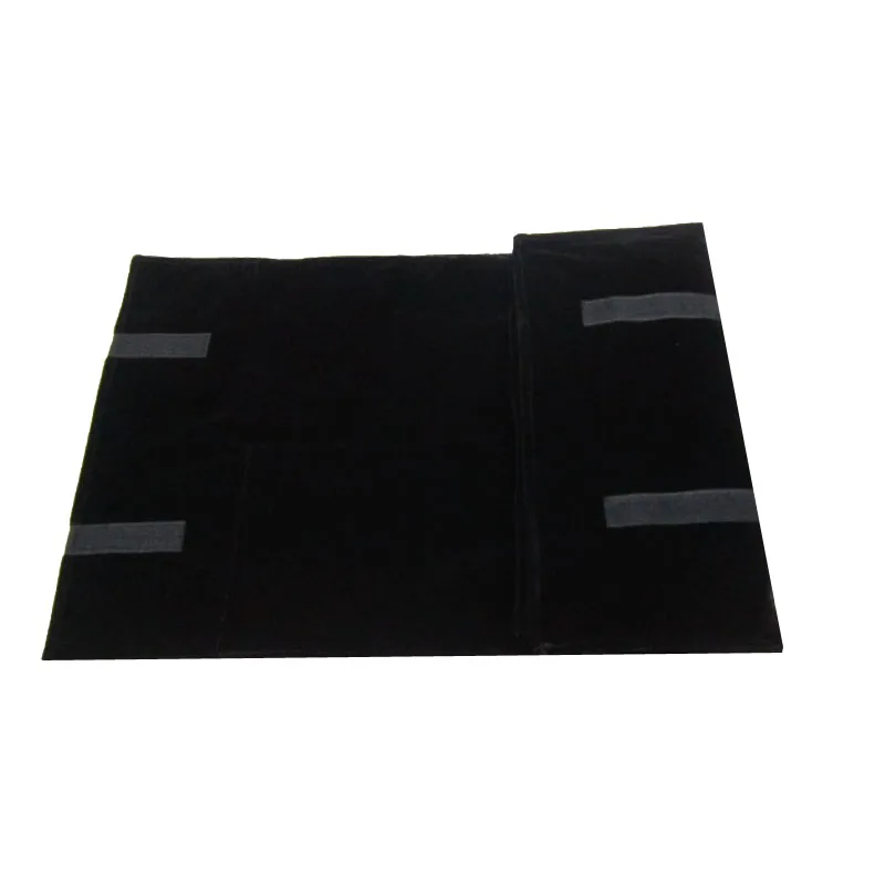 20 Buckles Necklace Storage Bag Jewelry Nylon Roll Organizer Bag Velvet Bracelet Carrying Display Holder Jewelry Business Pouch