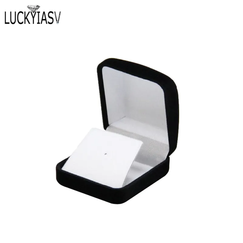 Wholesale Medals Commemorative Coins Pins Merit Badge Display Jewellery Gift Storage Boxes Black Velvet Carrying Case Organizer