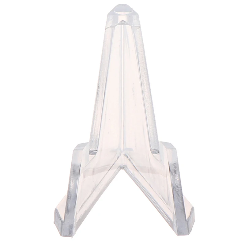 1Pc Card Display Show Stand Acrylic Jewellery Stand Holder Collectibles Coins Easel Medal Badge Holder