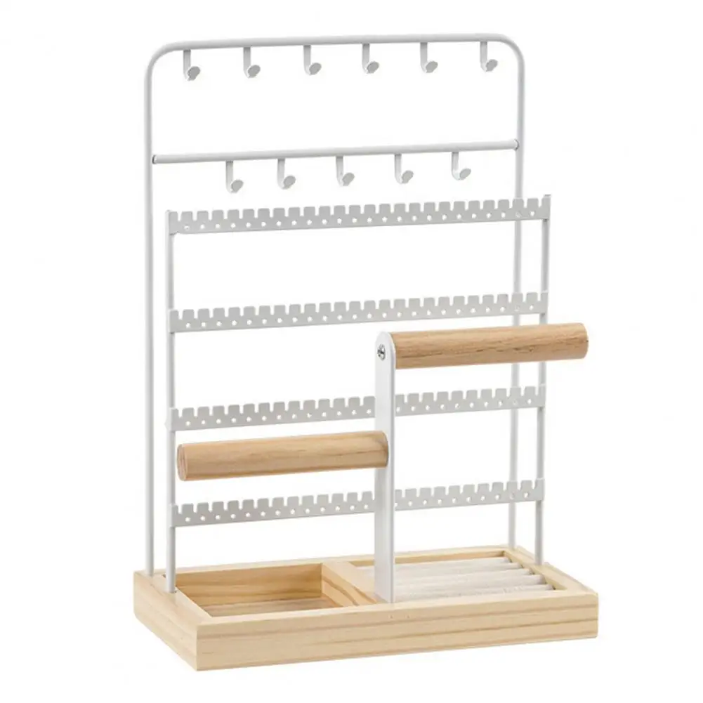 Jewelry Rack Multi Tiers Stable Earrings Rings Necklaces Bracelets Display Holder Shop Showcase Jewelry Organizer Display Stand