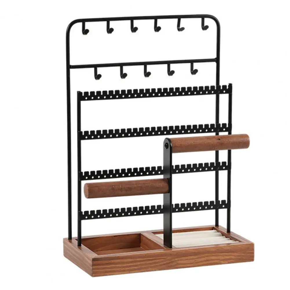 Jewelry Rack Multi Tiers Stable Earrings Rings Necklaces Bracelets Display Holder Shop Showcase Jewelry Organizer Display Stand