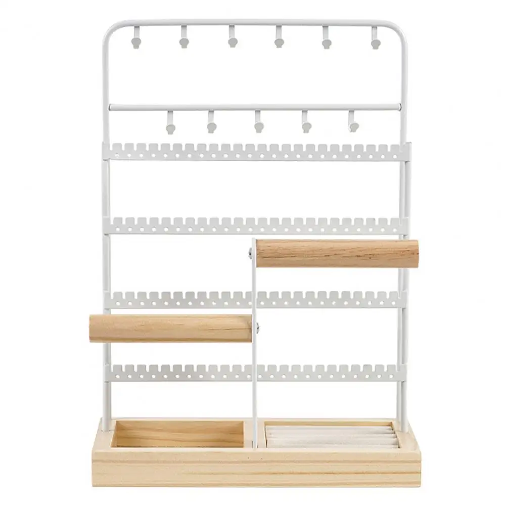 Jewelry Rack Multi Tiers Stable Earrings Rings Necklaces Bracelets Display Holder Shop Showcase Jewelry Organizer Display Stand