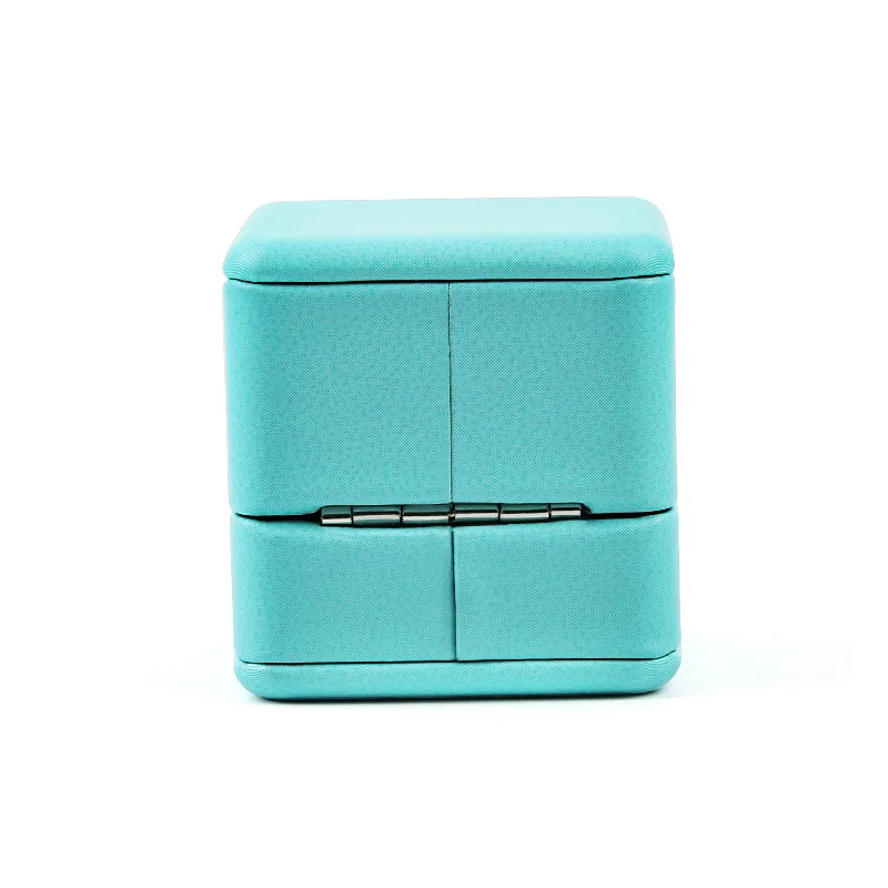 European Romantic Style Jewelry Pendant Case Engagement Wedding Ring Box Jewellery Packaging Display Storage Boxes