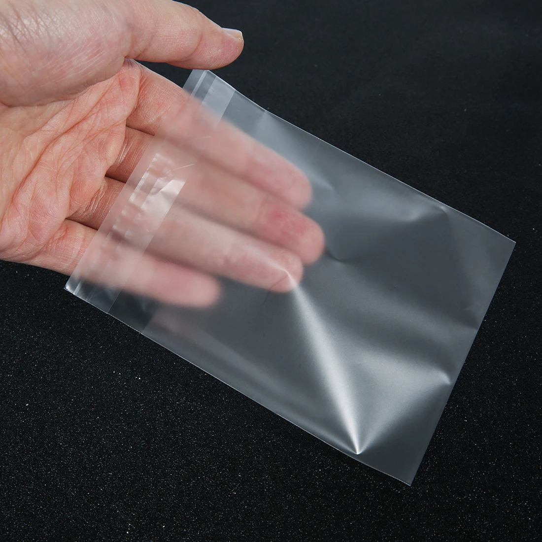 100pcs/lot Transparent Self Adhesive Seal Bags OPP Plastic Cellophane Bags Gifts Bag & Pouch Jewelry Packaging Cookie Candy Bags