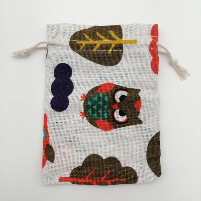 10pcs Cotton Cloth Bag Packaging Bags for Business Shipping Cloth Jute Bag Small Linen Pouch Hessian Burlap Drawstring Gift Bags