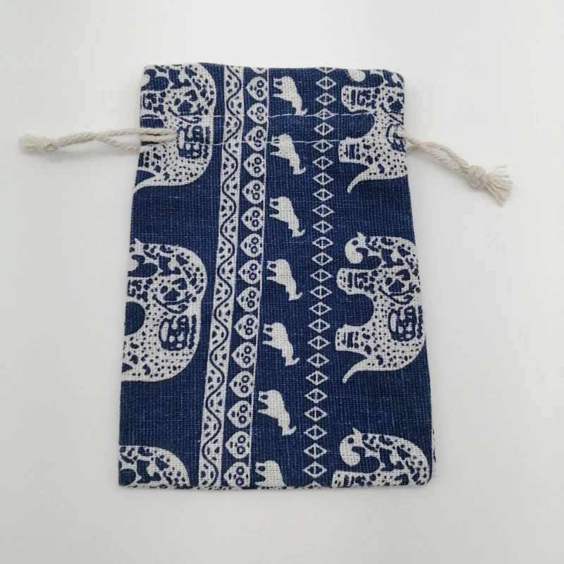 10pcs Cotton Cloth Bag Packaging Bags for Business Shipping Cloth Jute Bag Small Linen Pouch Hessian Burlap Drawstring Gift Bags