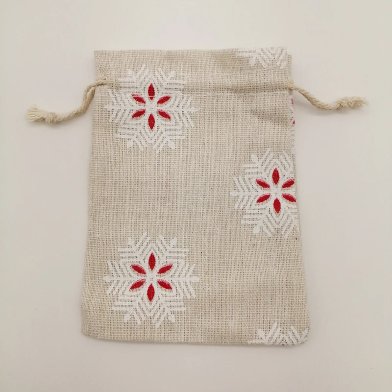 10pcs Cotton Cloth Bag Packaging Bags for Business Shipping Cloth Jute Bag Small Linen Pouch Hessian Burlap Drawstring Gift Bags