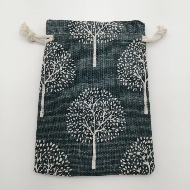 10pcs Cotton Cloth Bag Packaging Bags for Business Shipping Cloth Jute Bag Small Linen Pouch Hessian Burlap Drawstring Gift Bags