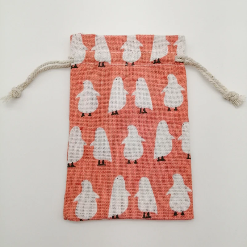 10pcs Cotton Cloth Bag Packaging Bags for Business Shipping Cloth Jute Bag Small Linen Pouch Hessian Burlap Drawstring Gift Bags