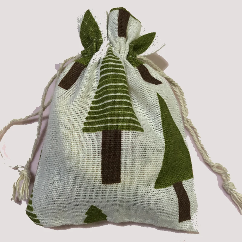 10pcs Cotton Cloth Bag Packaging Bags for Business Shipping Cloth Jute Bag Small Linen Pouch Hessian Burlap Drawstring Gift Bags