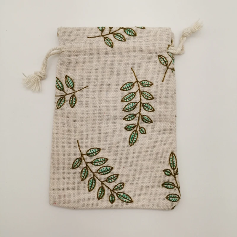 10pcs Cotton Cloth Bag Packaging Bags for Business Shipping Cloth Jute Bag Small Linen Pouch Hessian Burlap Drawstring Gift Bags