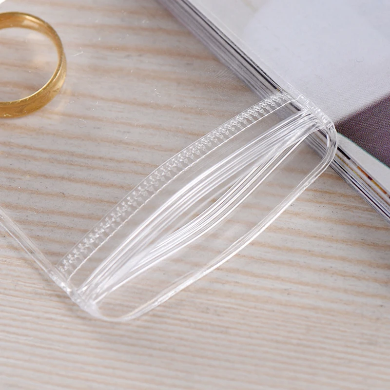 20Pcs Transparent PVC Jewelry Pouches Bags Anti-Oxidation Cute Storage Bag for Earrings Necklace Bracelet Display Packaging Bag