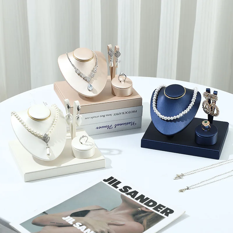 Counter Jewelry Rack Window Necklace Earring Display Stand Shooting Ring Pendant Props Multi Functional Jewelry Storage Holder
