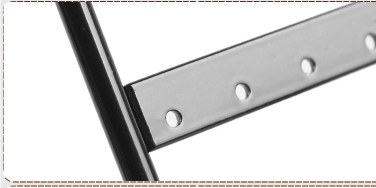 Metal Earring Organizer Household Wall Hanging Necklace Rack Ear Clip Jewelry Display Rack Ear Stud Bracelet Holder