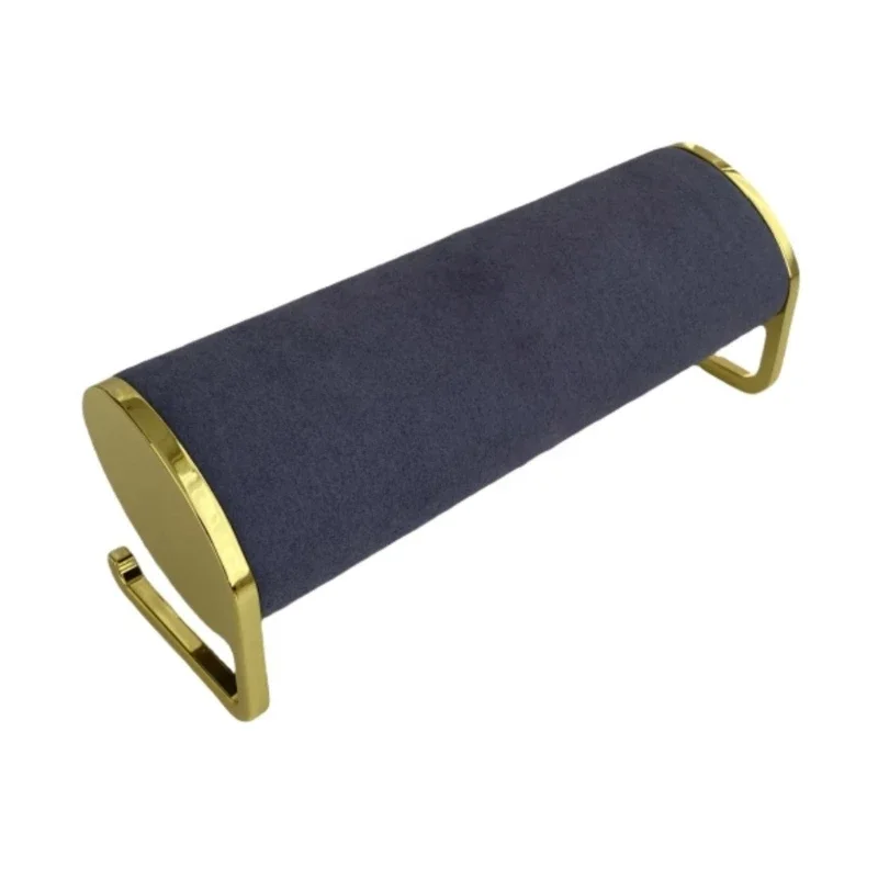 Sophisticated Bracelet and Watch Stand Modern Jewelry Bracelet Display Stand Holder with Metal Accent for Exhibitions