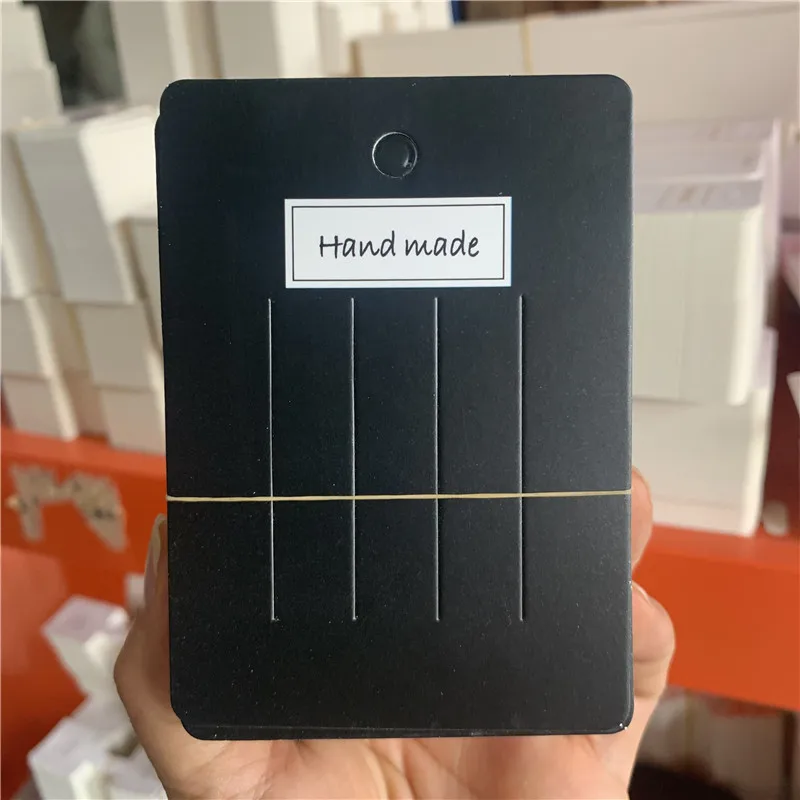30-50pcs Multi-style Paper Card Hair Accessories Dispaly Card DIY Handmade Hair Clip Hairband Jewelry Packaging Price Tag Card