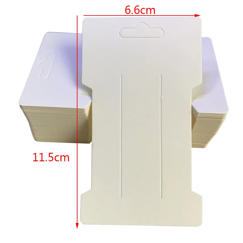 30-50pcs Multi-style Paper Card Hair Accessories Dispaly Card DIY Handmade Hair Clip Hairband Jewelry Packaging Price Tag Card